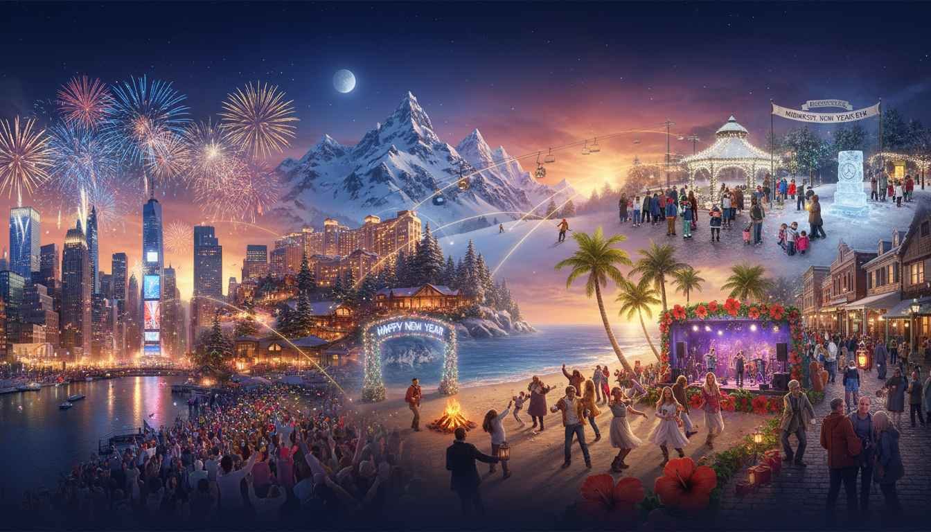 best places to visit for new years in usa