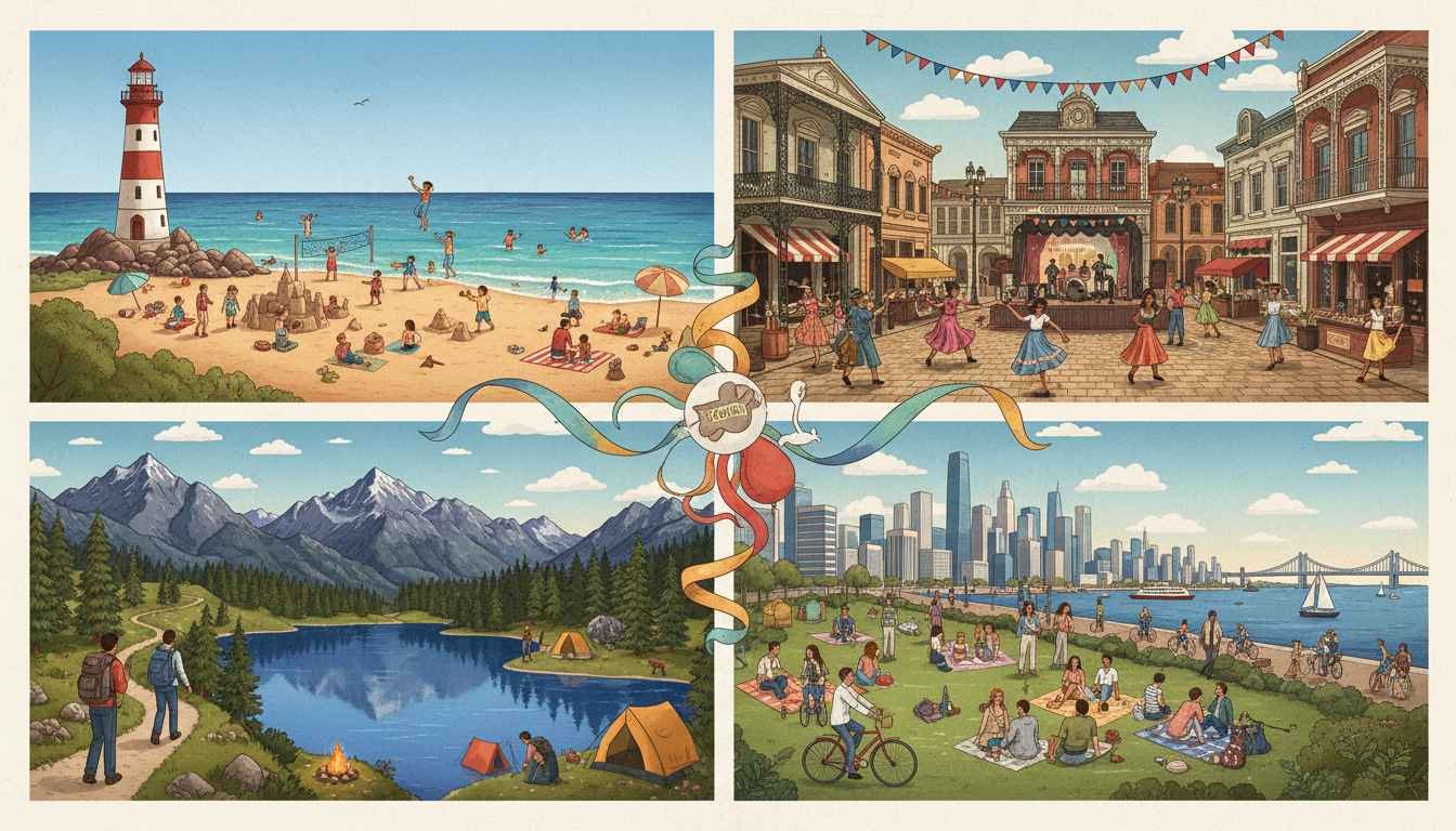 best places to visit labor day weekend in usa