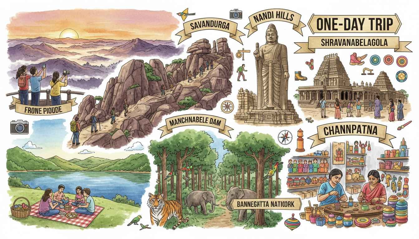 places near bangalore to visit one day trip