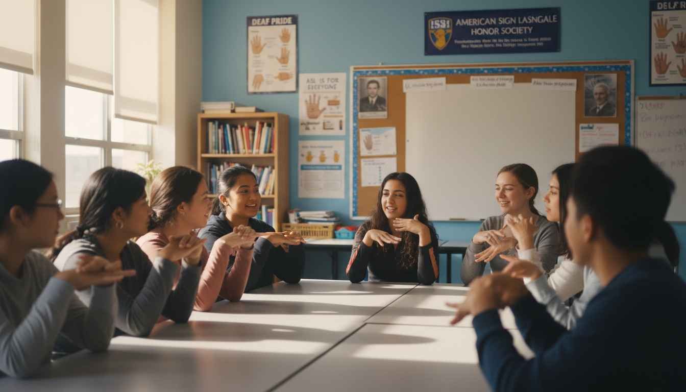 american sign language honor society
