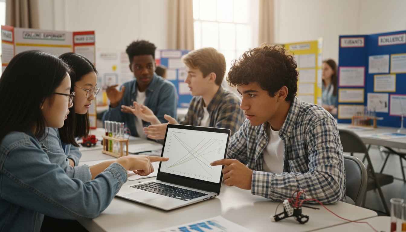 data analysis in science fair